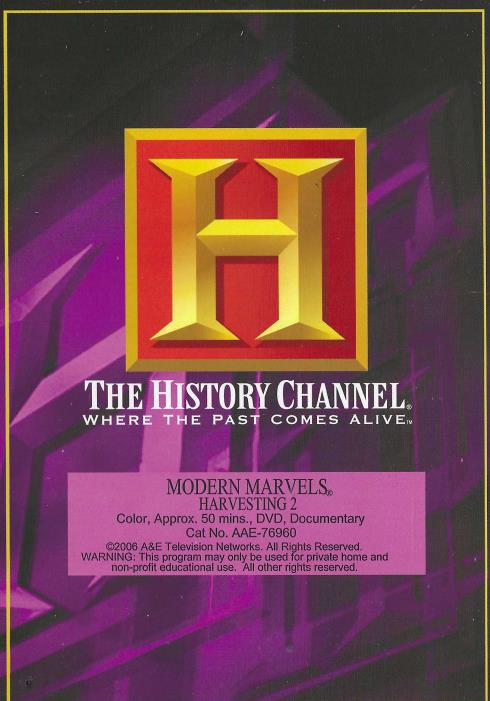 Modern Marvels: Harvesting 2