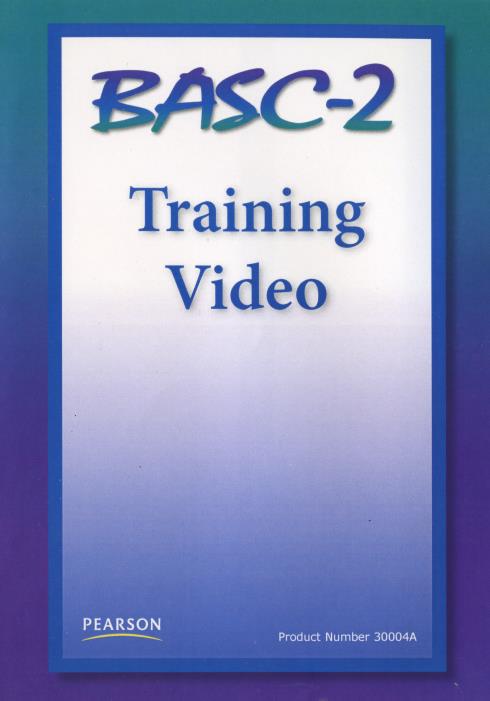 BASC-2 Training Video 2-Disc Set