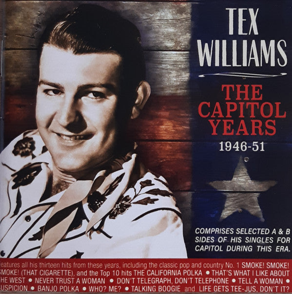 Tex Williams: The Capitol Years 1946-51 2-Disc Set