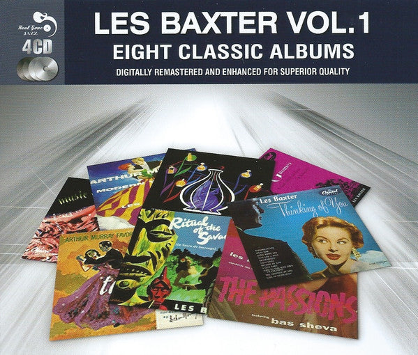 Les Baxter: Eight Classic Albums Vol. 1 4-Disc Set