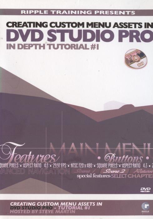 Creating Custom Menu Assets In DVD Studio Pro