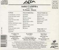 Andre Campra: Te Deum - Motets