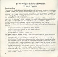 Quality Progress Collection 1990-1995