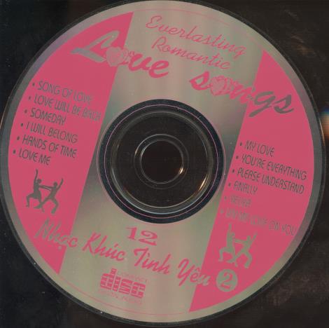 12 Nhac Khuc Tinh Yeu 2: Everlasting Romantic Love Songs w/ No Artwork