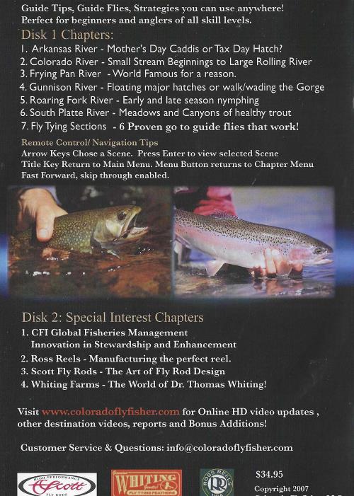 Fly Fishing Colorado's Major 6 2-Disc Set – NeverDieMedia