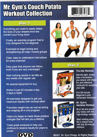 Mr. Gym's Couch Potato Workout Collection 2-Disc Set