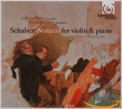 Schubert: Sonatas For Violin & Piano w/ Artwork