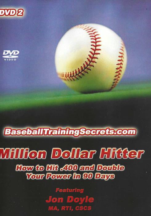 Million Dollar Hitter: How To Hit .400 And Double Your Power In 90 Days 3-Disc Set