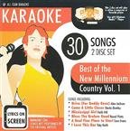 All Star Karaoke: Best Of The New Millennium Country Volume 1 2-Disc Set w/ Artwork