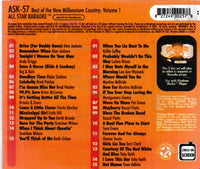 All Star Karaoke: Best Of The New Millennium Country Volume 1 2-Disc Set w/ Artwork