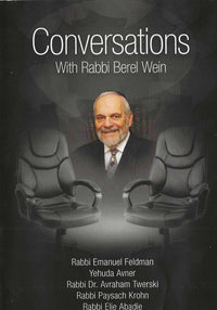 Conversations With Rabbi Berel Wein 4-Disc Set