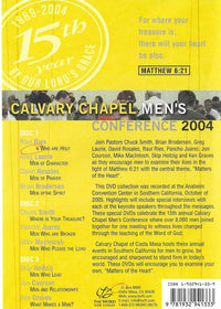 Matters Of The Heart: Calvary Chapel Men's Conference 2004 Special Edition 3-Disc Set