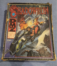 Shadowrun: DMZ Downtown Militarized Zone w/ 2 Rare Posters