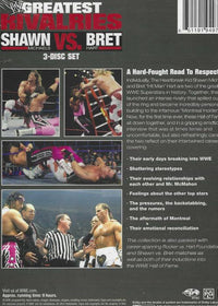 WWE: Greatest Rivalries: Shawn Michaels Vs. Bret Hart 3-Disc Set