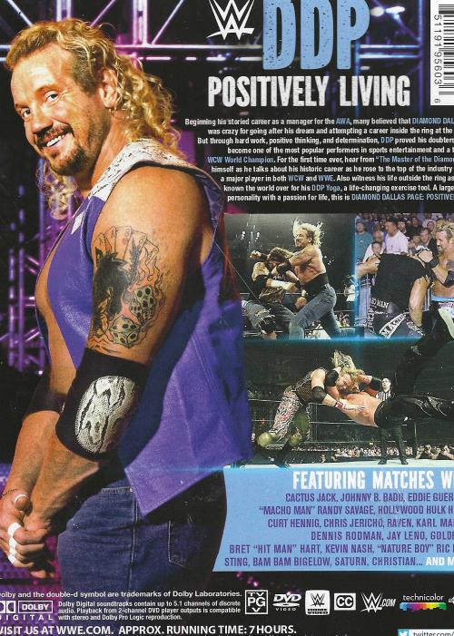 WWE: Diamond Dallas Page DDP: Positively Living 3-Disc Set – NeverDieMedia