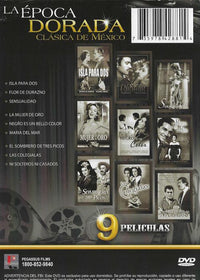 La Epoca Dorada: Clasica De Mexico 9 Peliculas 3-Disc Set