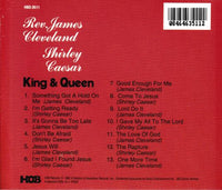 Rev. James Cleveland & Shirley Caesar: King & Queen w/ Artwork