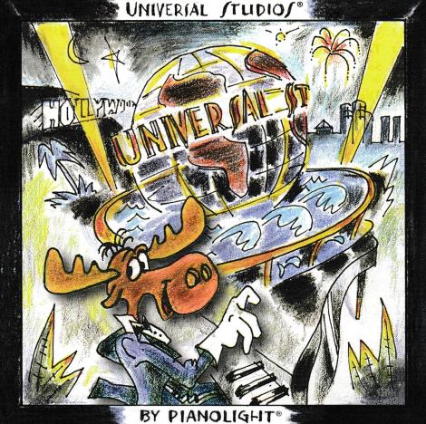 Universal Studios By Pianolight Volume 1 w/ Artwork