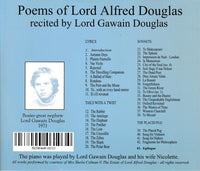 Poems Of Lord Alfred Douglas: Recited By Lord Gawain Douglas w/ Autographed Artwork