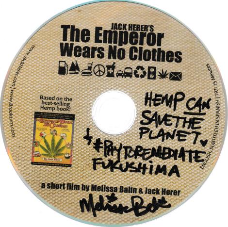 Jack Herer's The Emperor Wears No Clothes Autographed By Melissa Balin