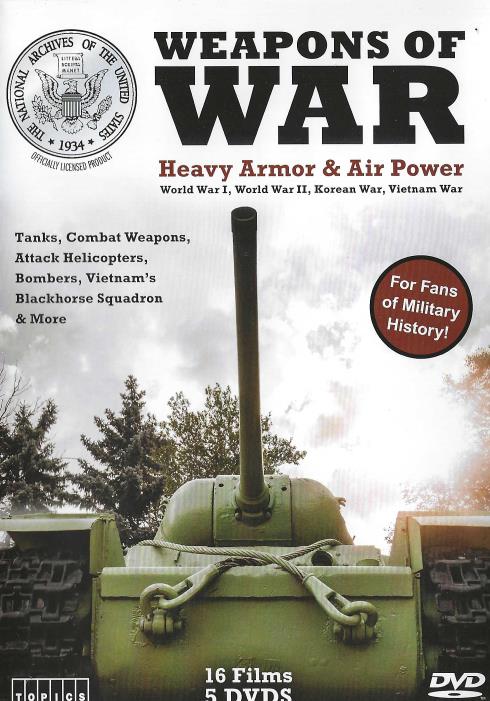 Weapons Of War: Heavy Armor & Air Power 5-Disc Set