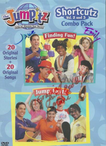 The Jumpitz: Shortcutz Combo Pack Vol. 2 & 3 Signed 2-Disc Set