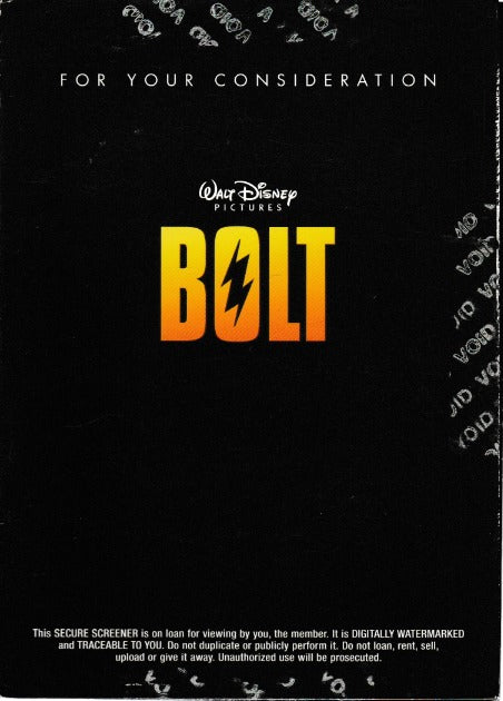 Bolt: For Your Consideration