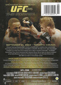 UFC 165: Jaones Vs Gustafsson 2-Disc Set