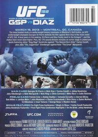 UFC 158: GSP Vs Diaz 2-Disc Set