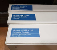 Microsoft Fortran 4.1 w/ Manual