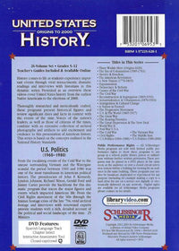 United States History: Origins To 2000: U.S. Politics 1960-1980 Vol. 25