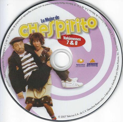 Lo Mejor De Chespirito Vol. 7 & 8 w/ No Artwork