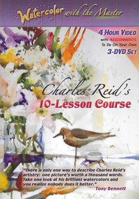 Watercolor With The Master: Charles Reid's 10-Lesson Course Incomplete 2-Disc Set