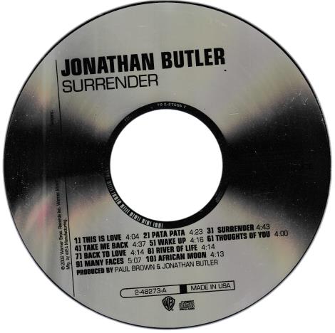 Jonathan Butler: Surrender Promo