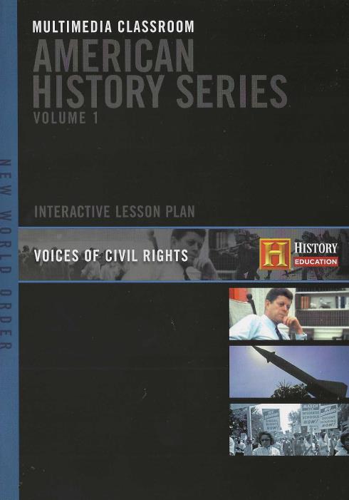 American History Series: Multimedia Classroom: Voices Of Civil Rights: Interactive Lesson Plan Vol. 1 2-Disc Set