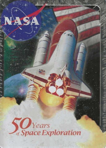 NASA: 50 Years Of Space Exploration 5-Disc Set w/ Metal Tin & Booklet