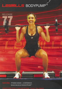 Les Mills Body Pump Release 77 w/ Booklet