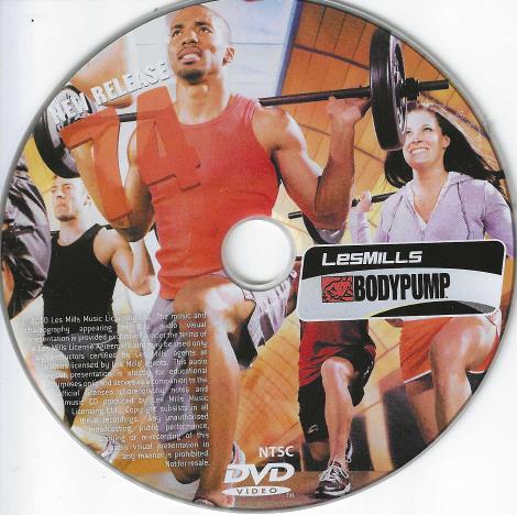 Les Mills Body Pump Release 74 w/ No Artwork