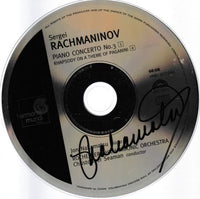 Sergei Rachmaninov: Piano Concerto No.3: Rhapsody On A Theme Of Paganini w/ Jon Nakamatsu Autographed Artwork