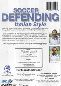 Soccer Defending: Italian Style