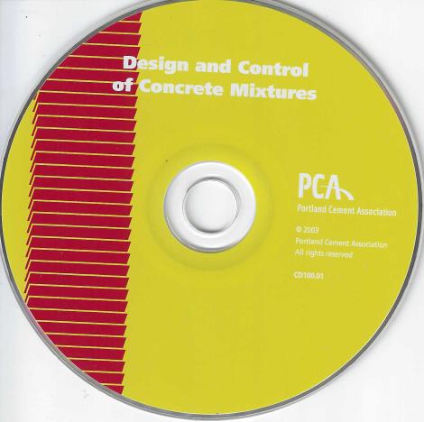 Design And Control Of Concrete Mixtures