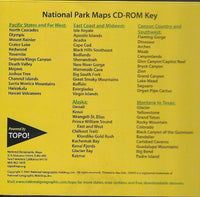 National Geographic National Park Maps