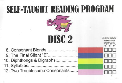 Self-Taught Reading Program Disc 2