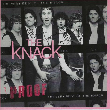 The Knack: Proof: The Very Best Of The Knack Signed