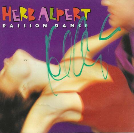 Herb Alpert: Passion Dance Signed