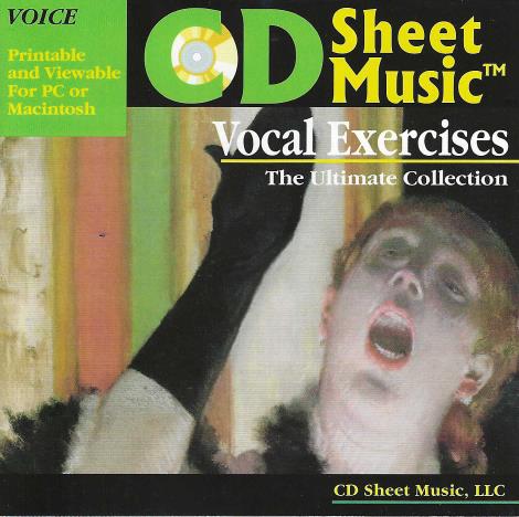 CD Sheet Music: Vocal Exercises: The Ultimate Collection