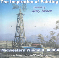 The Inspiration Of Painting: Midwestern Windmill #8864