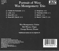 Wes Montgomery Trio: Portrait Of Wes