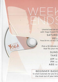 3 Week Yoga Retreat 4-Disc Set w/ Booklet