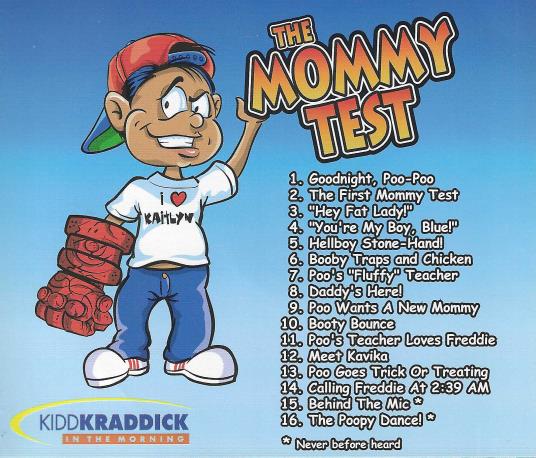 Kidd Kraddick: The Mommy Test w/ Back Artwork